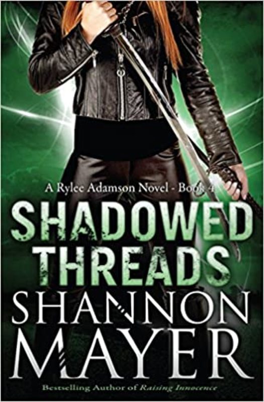 Book cover for "Shadowed Threads" by Shannon Mayer