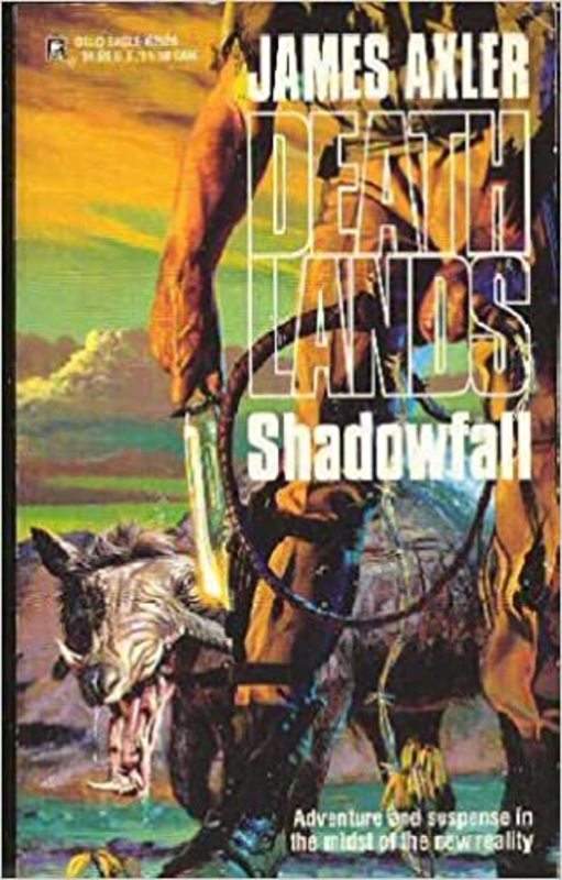 Book cover for "Shadowfall" by James Axler