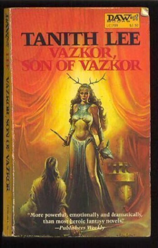 Book cover for "Shadowfire / Vazkor, Son of Vazko" by Tanith Lee