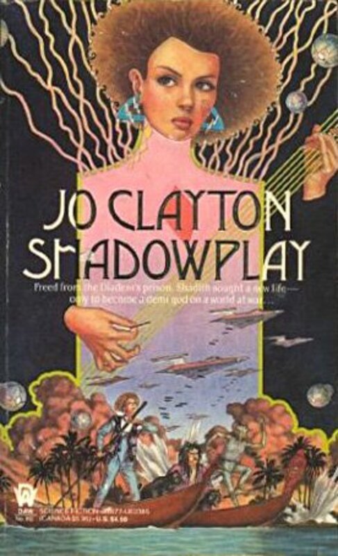 Book cover for "Shadowplay" by Jo Clayton