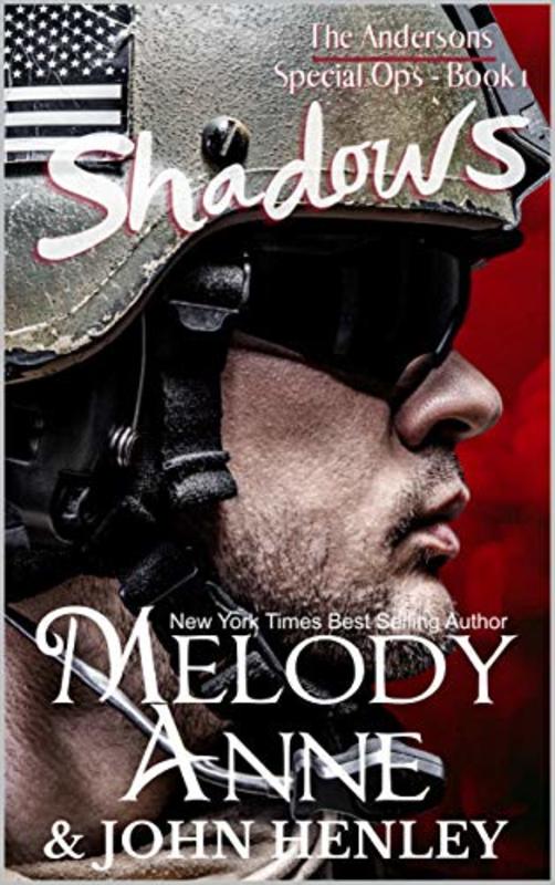 Book cover for "Shadows" by Melody Anne