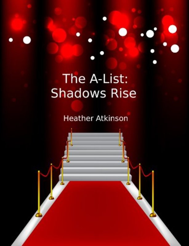 Book cover for "Shadows Rise" by Heather Atkinson
