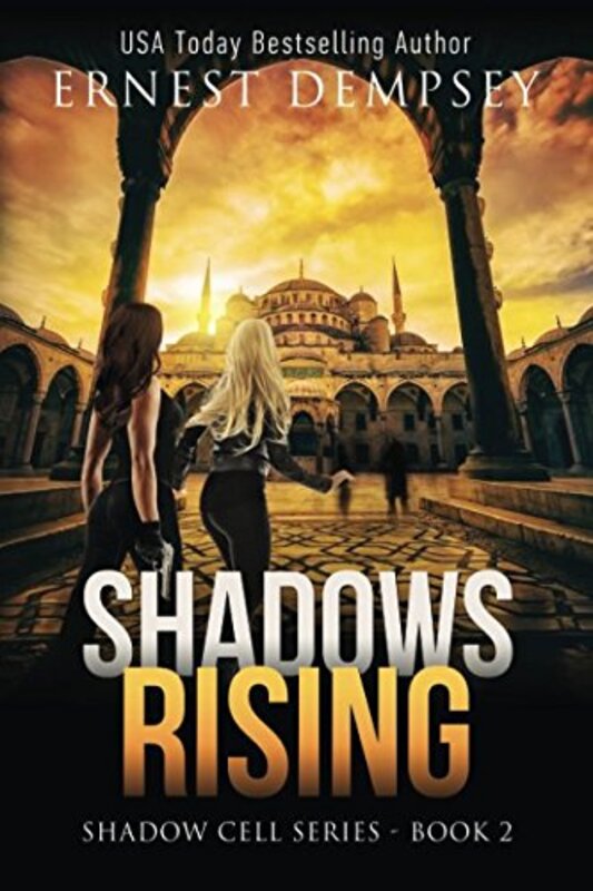 Book cover for "Shadows Rising" by Ernest Dempsey