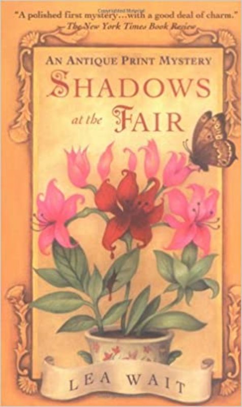 Book cover for "Shadows at the Fair" by Lea Wait