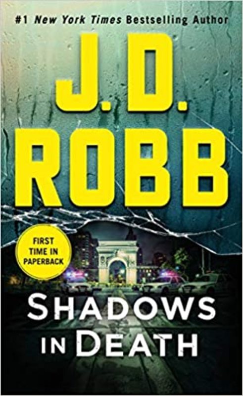 Book cover for "Shadows in Death" by JD Robb
