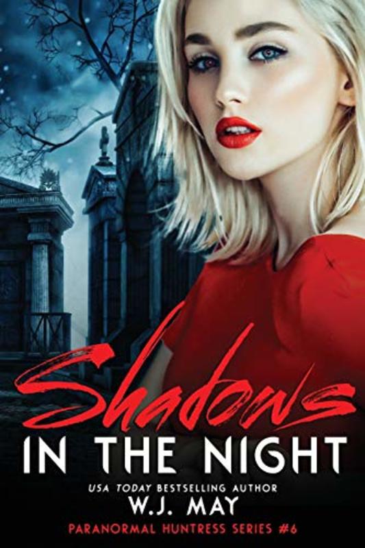 Book cover for "Shadows in the Night" by WJ May