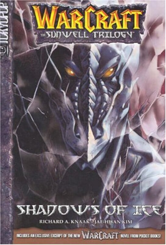 Book cover for "Shadows of Ice" by Richard A Knaak