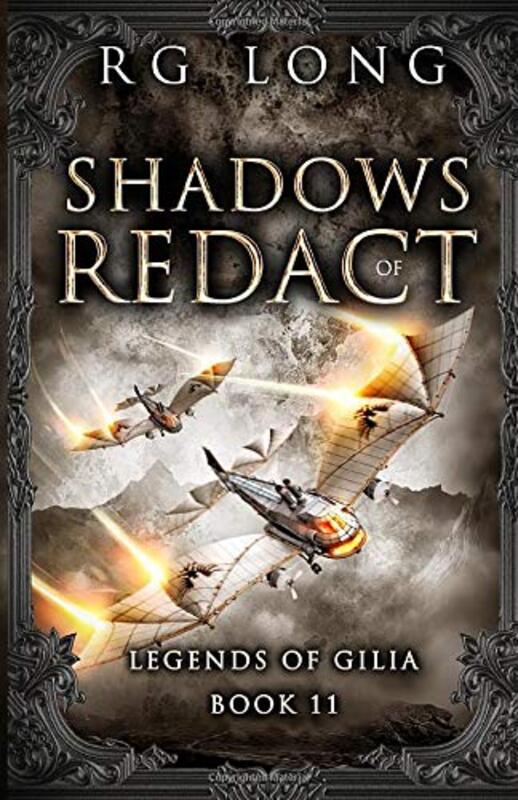 Book cover for "Shadows of Redact" by RG Long