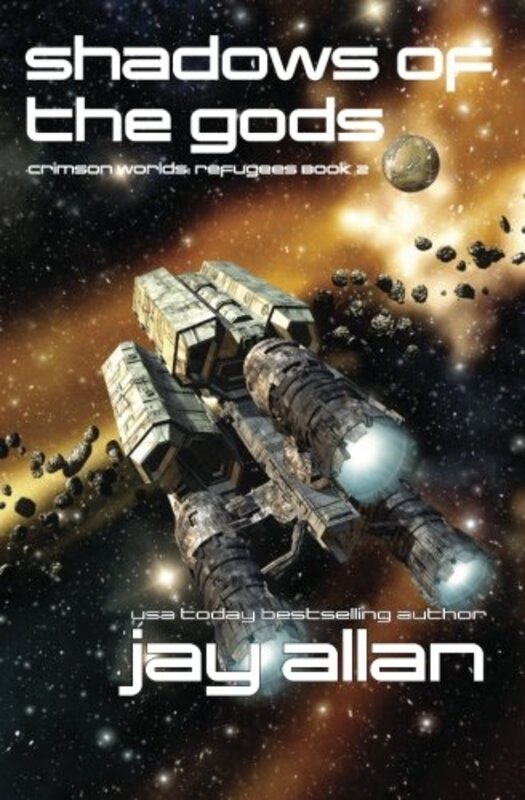 Book cover for "Shadows of the Gods" by Jay Allan