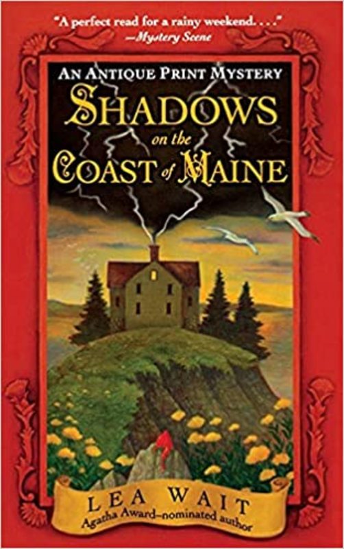 Book cover for "Shadows on the Coast of Maine" by Lea Wait