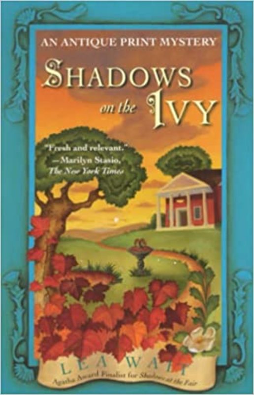 Book cover for "Shadows on the Ivy" by Lea Wait