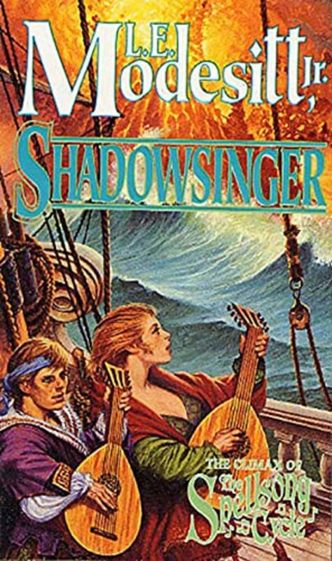 Book cover for "Shadowsinger" by LE Modesitt Jr