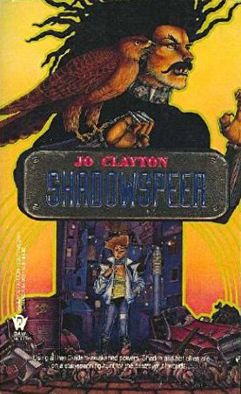 Book cover for "Shadowspeer" by Jo Clayton
