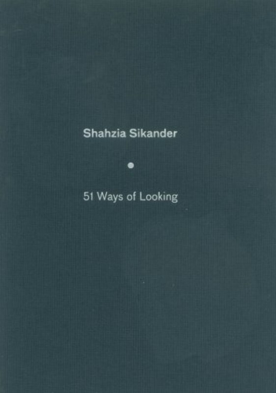 Book cover for "Shahzia Sikander" by Mohsin Hamid