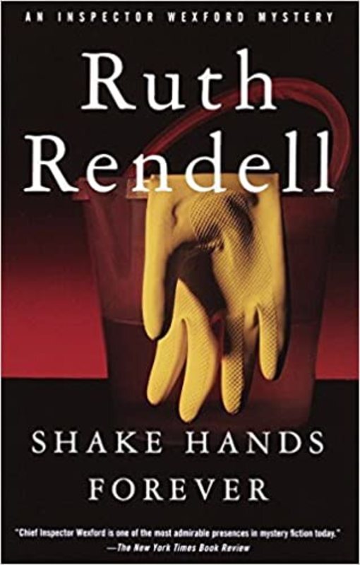 Book cover for "Shake Hands Forever" by Ruth Rendell