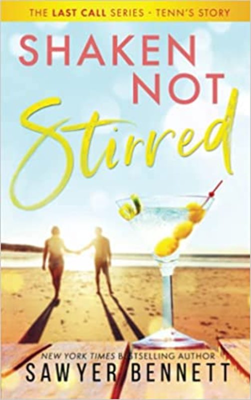 Book cover for "Shaken, Not Stirred" by Sawyer Bennett