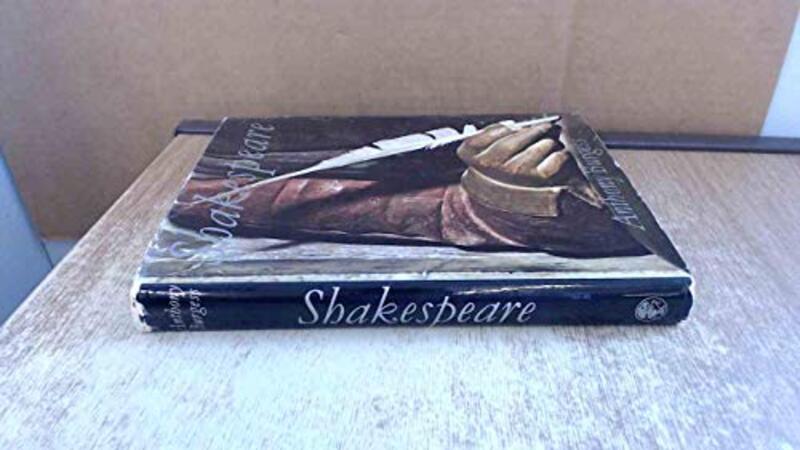 Book cover for "Shakespeare" by Anthony Burgess