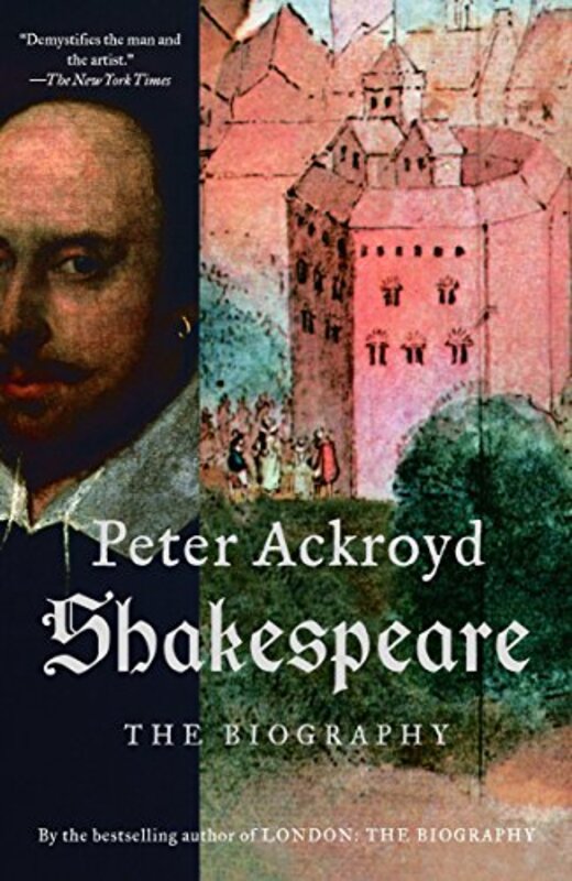 Book cover for "Shakespeare" by Peter Ackroyd
