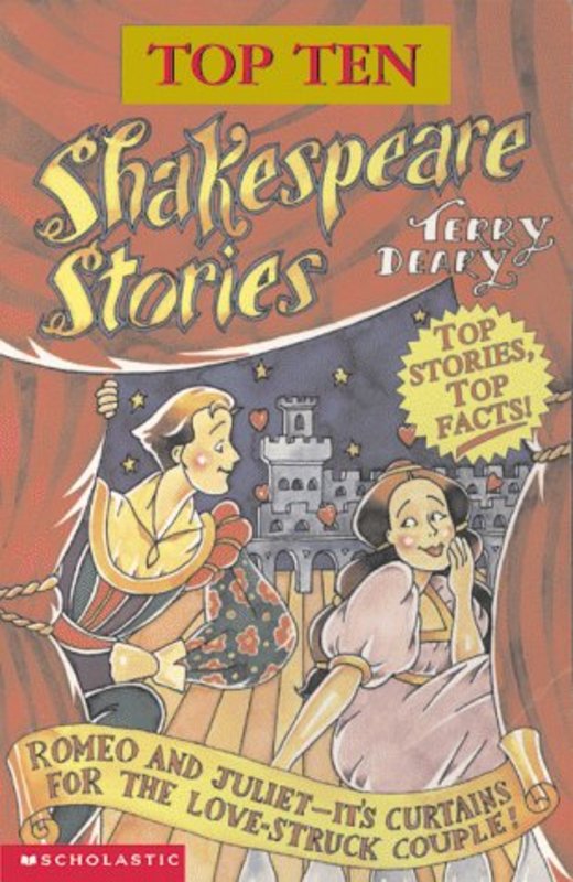 Book cover for "Shakespeare Stories" by Terry Deary