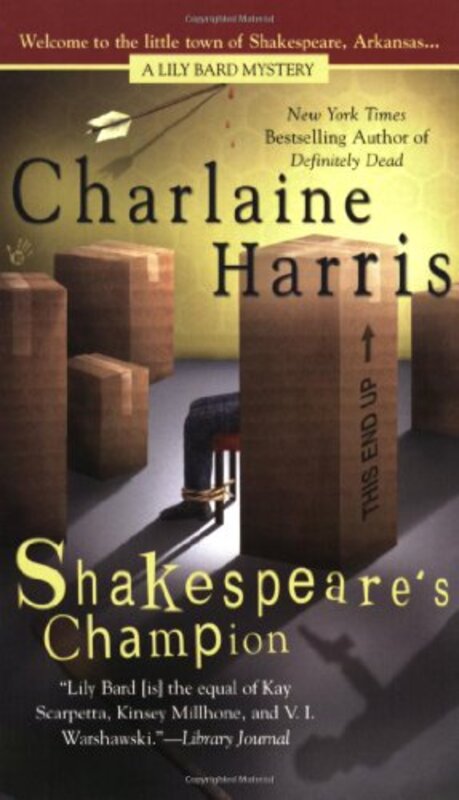 Book cover for "Shakespeare's Champion" by Charlaine Harris