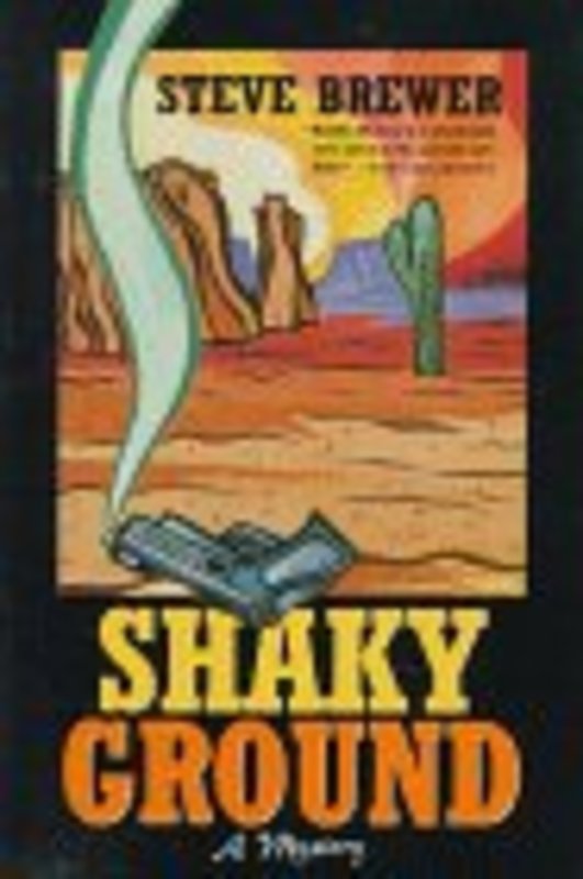 Book cover for "Shaky Ground" by Steve Brewer