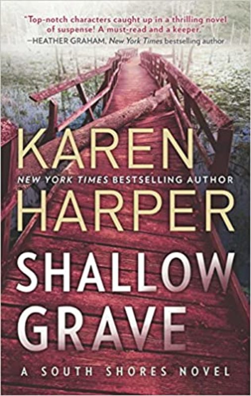 Book cover for "Shallow Grave" by Karen Harper