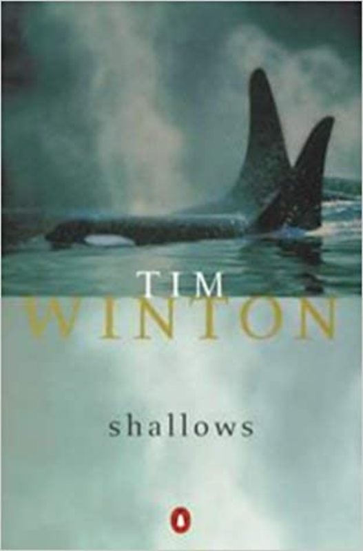 Book cover for "Shallows" by Tim Winton