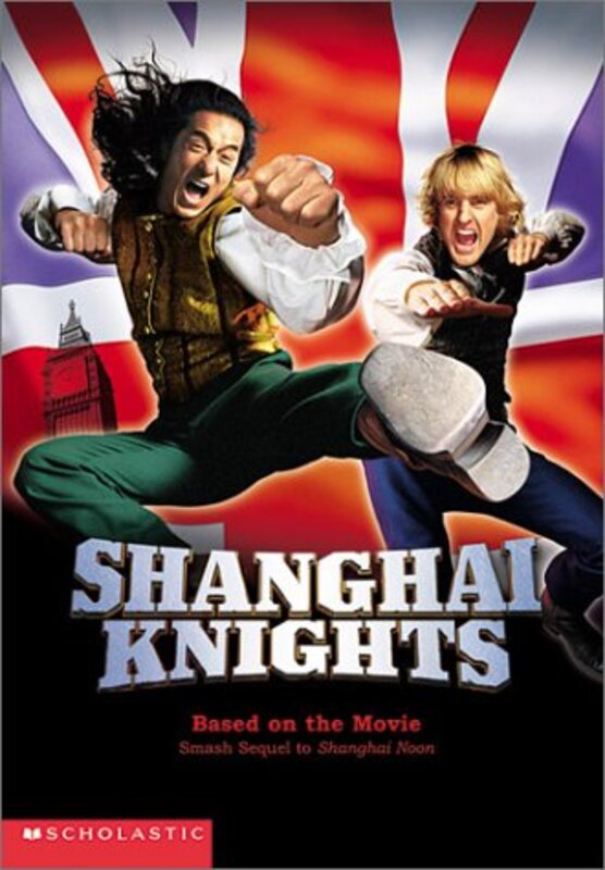 Book cover for "Shanghai Knights Novelization" by Ellen Miles