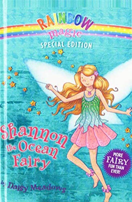 Book cover for "Shannon the Ocean Fairy" by Daisy Meadows