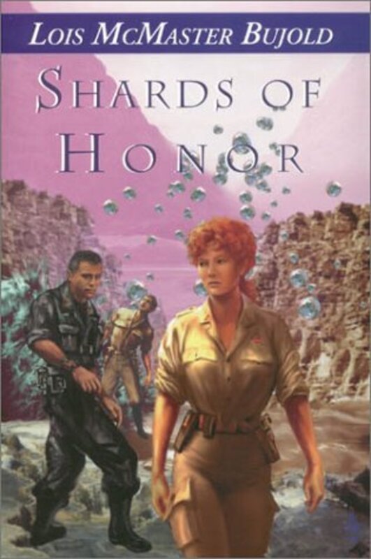 Book cover for "Shards of Honor" by Lois McMaster Bujold
