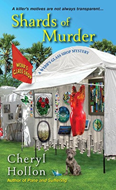 Book cover for "Shards of Murder" by Cheryl Hollon