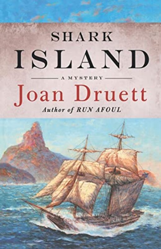 Book cover for "Shark Island" by Joan Druett
