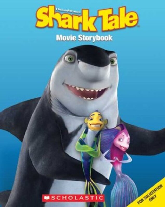 Book cover for "Shark Tale Movie Storybook" by Sara Pennypacker