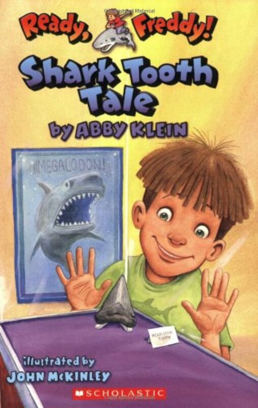 Book cover for "Shark Tooth Tale" by Abby Klein