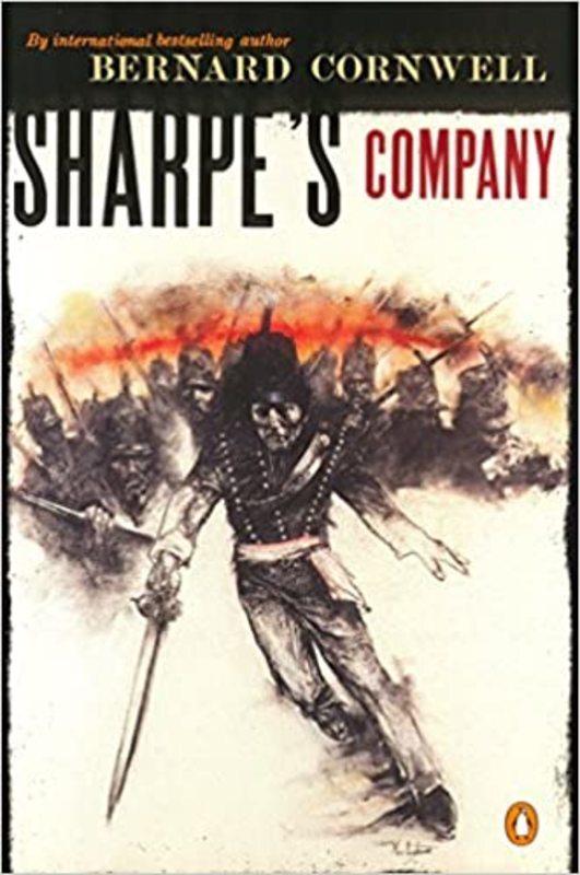 Book cover for "Sharpe's Company" by Bernard Cornwell
