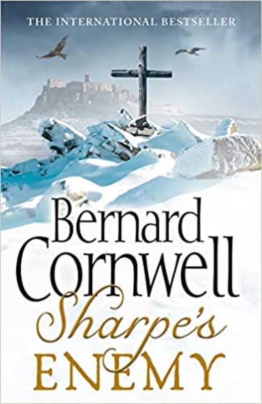 Book cover for "Sharpe's Enemy" by Bernard Cornwell