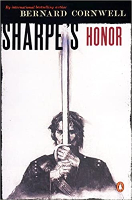 Book cover for "Sharpe's Honor" by Bernard Cornwell