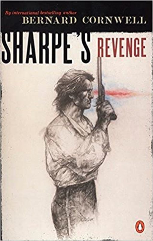 Book cover for "Sharpe's Revenge" by Bernard Cornwell