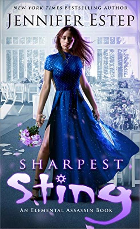 Book cover for "Sharpest Sting" by Jennifer Estep