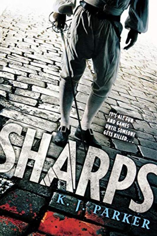 Book cover for "Sharps" by Tom Holt
