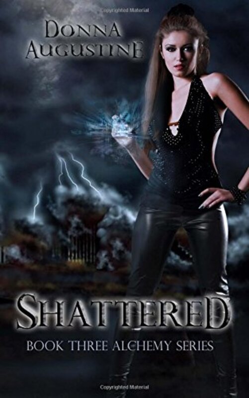 Book cover for "Shattered" by Donna Augustine