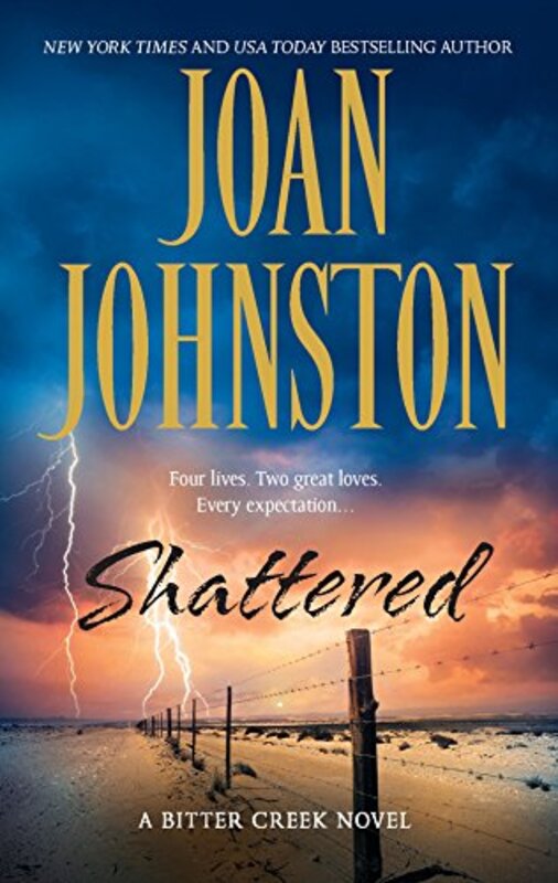Book cover for "Shattered" by Joan Johnston
