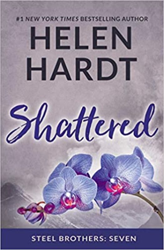 Book cover for "Shattered" by Helen Hardt