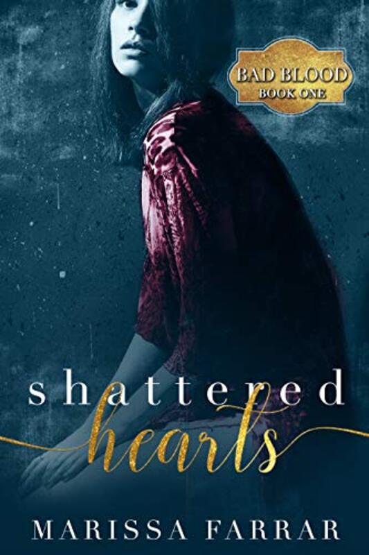 Book cover for "Shattered Hearts" by Marissa Farrar