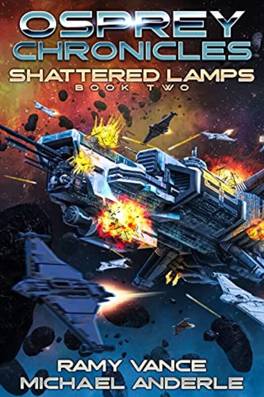 Book cover for "Shattered Lamps" by RE Vance