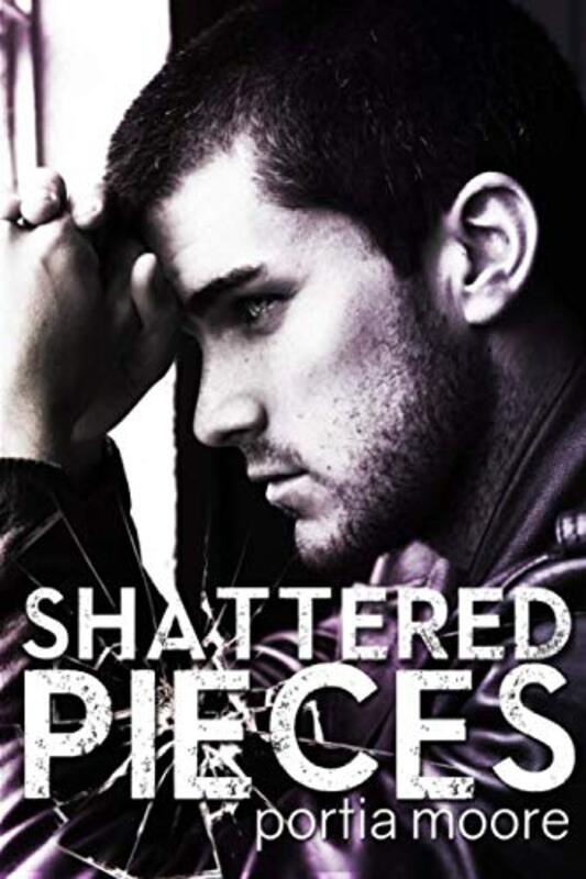 Book cover for "Shattered Pieces" by Portia Moore