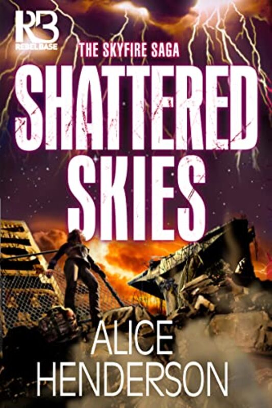 Book cover for "Shattered Skies" by Alice Henderson