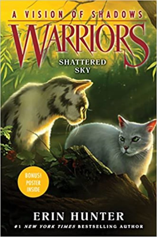 Book cover for "Shattered Sky" by Erin Hunter