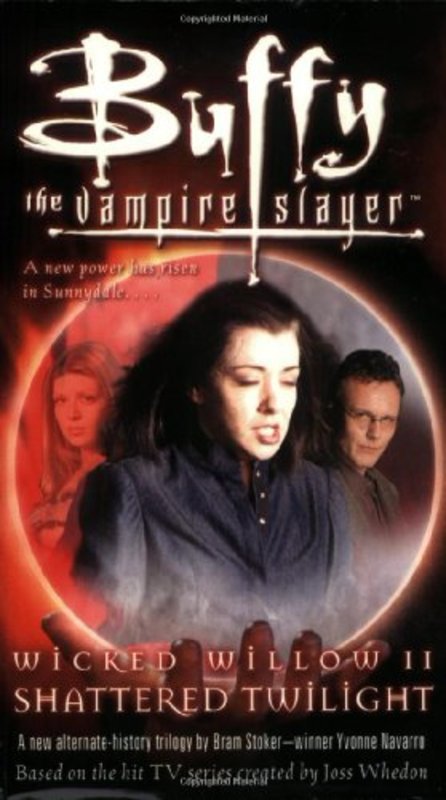 Book cover for "Shattered Twilight" by Yvonne Navarro