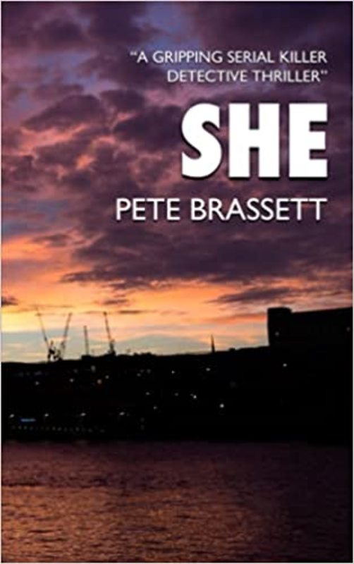 Book cover for "She" by Pete Brassett